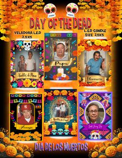 Day of the dead Candles