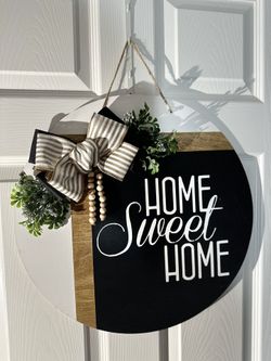 18’ Wood Sign Door Decor 