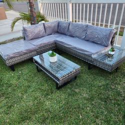 New Patio Set/ Outdoor Furniture/ Conversation Set 