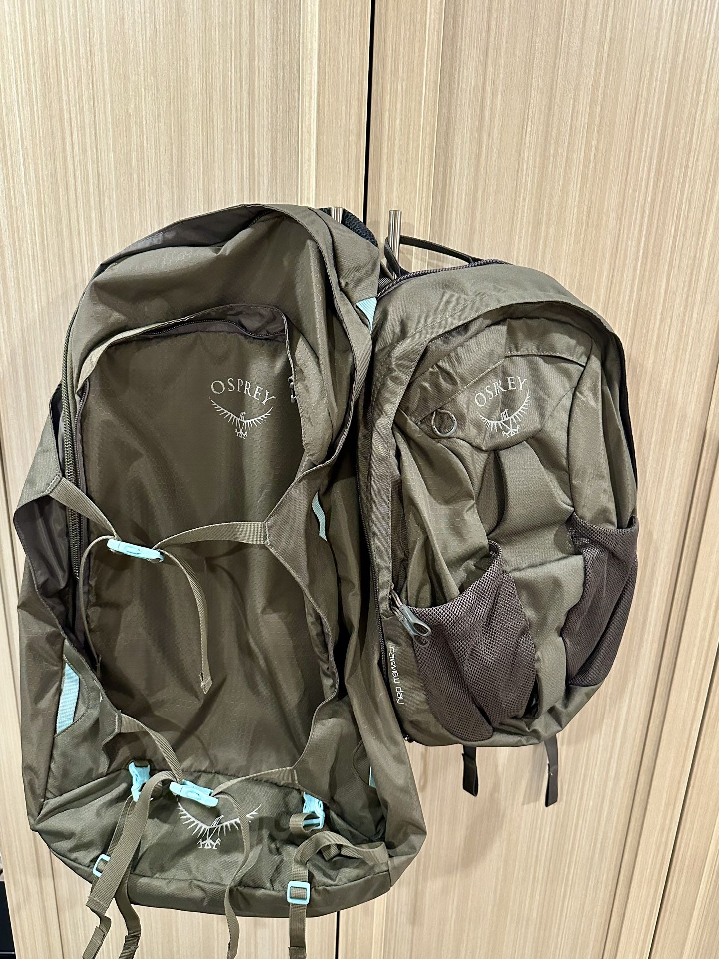Osprey Fairview 55 Travel Backpack – Brand New, Never Used (Sawdust-Olive Tan) 🎒