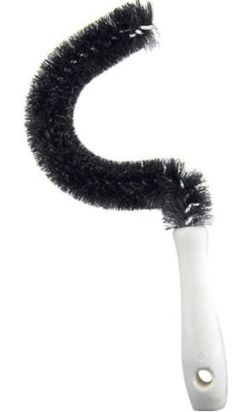 Coffee pot cleaner brush