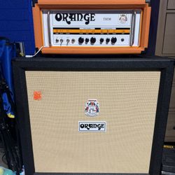 Orange Guitar Amp Head And Cabinet 
