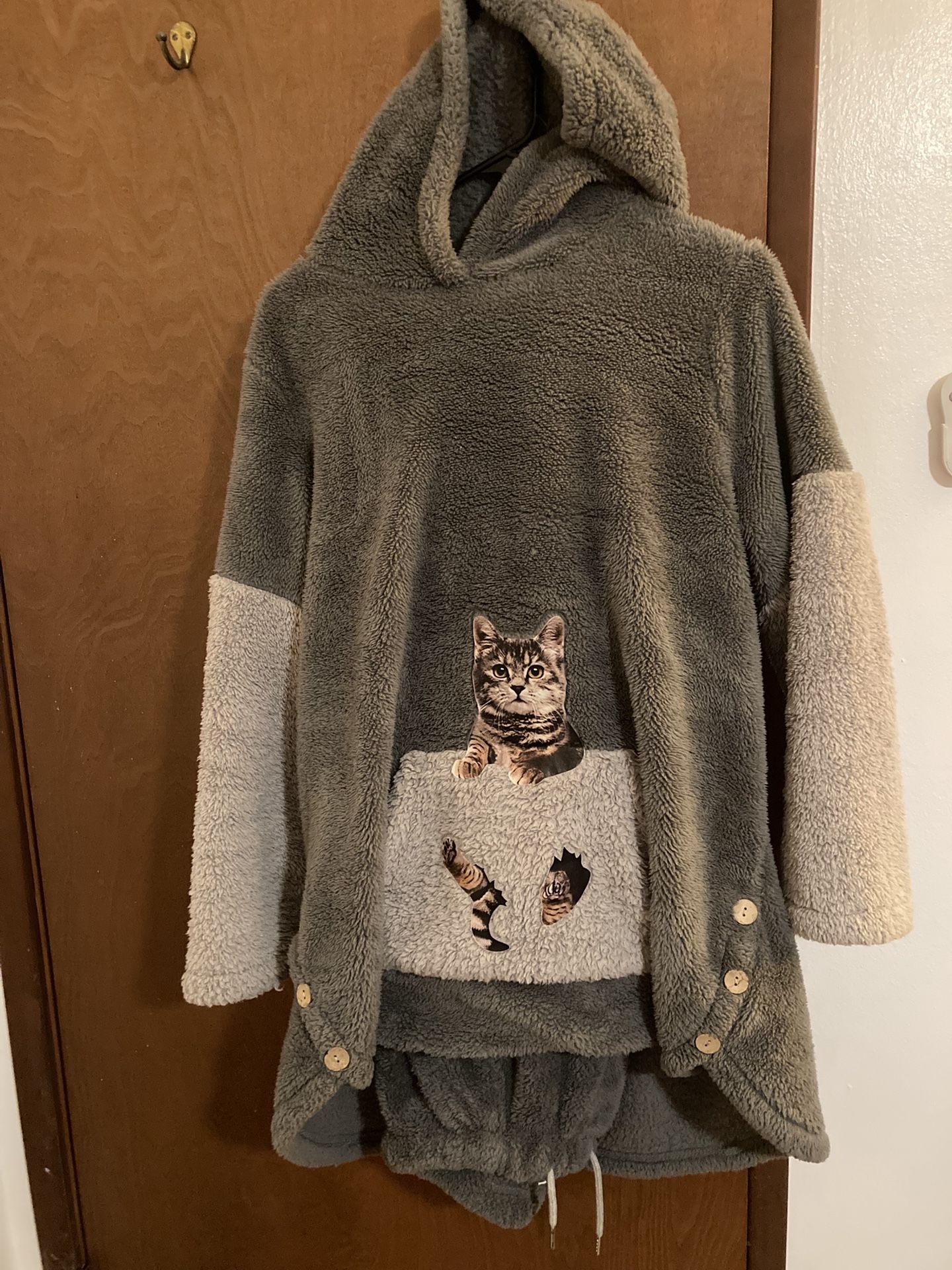 Hooded 2 piece Extra warm Winter Outfit