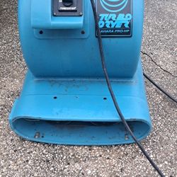 Turbo fan. Works excellent