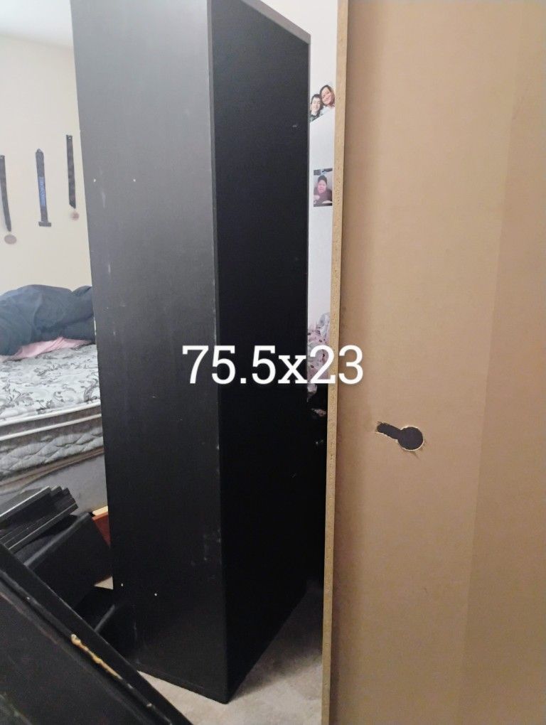 Black Bookshelves