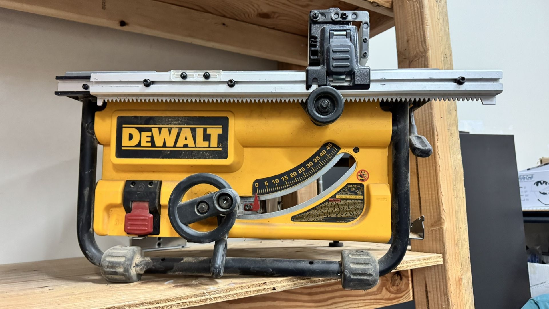 DeWalt DWE7480 10” Job Site Table Saw