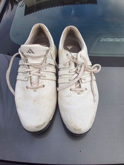 Adidas high performance tournament golf shoes