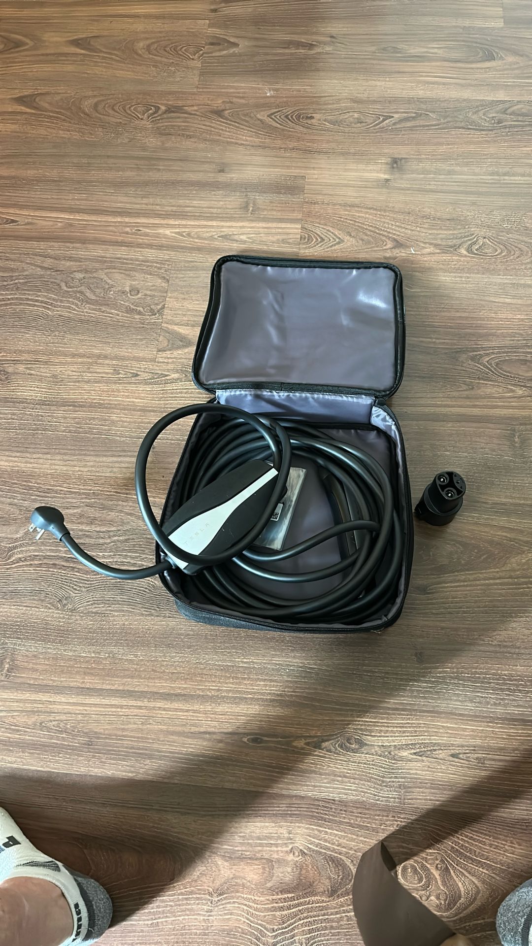 Tesla Portable Charger With Adapter