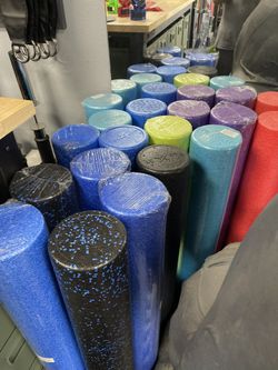 🔴FOAM ROLLERS🔵SPORTS FITNESS WORKOUT GYM EQUIPMENT