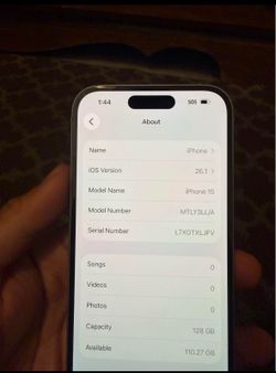 iPhone 15 128gb