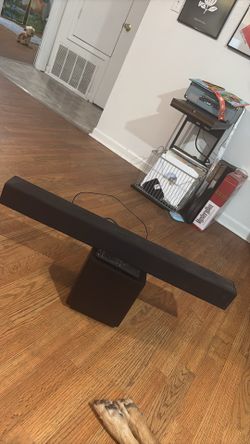 Sound bar and sub woofer