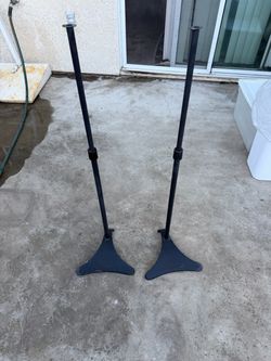 Atlantic adjustable metal speaker stands