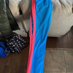 Blue & Pink Joggers 