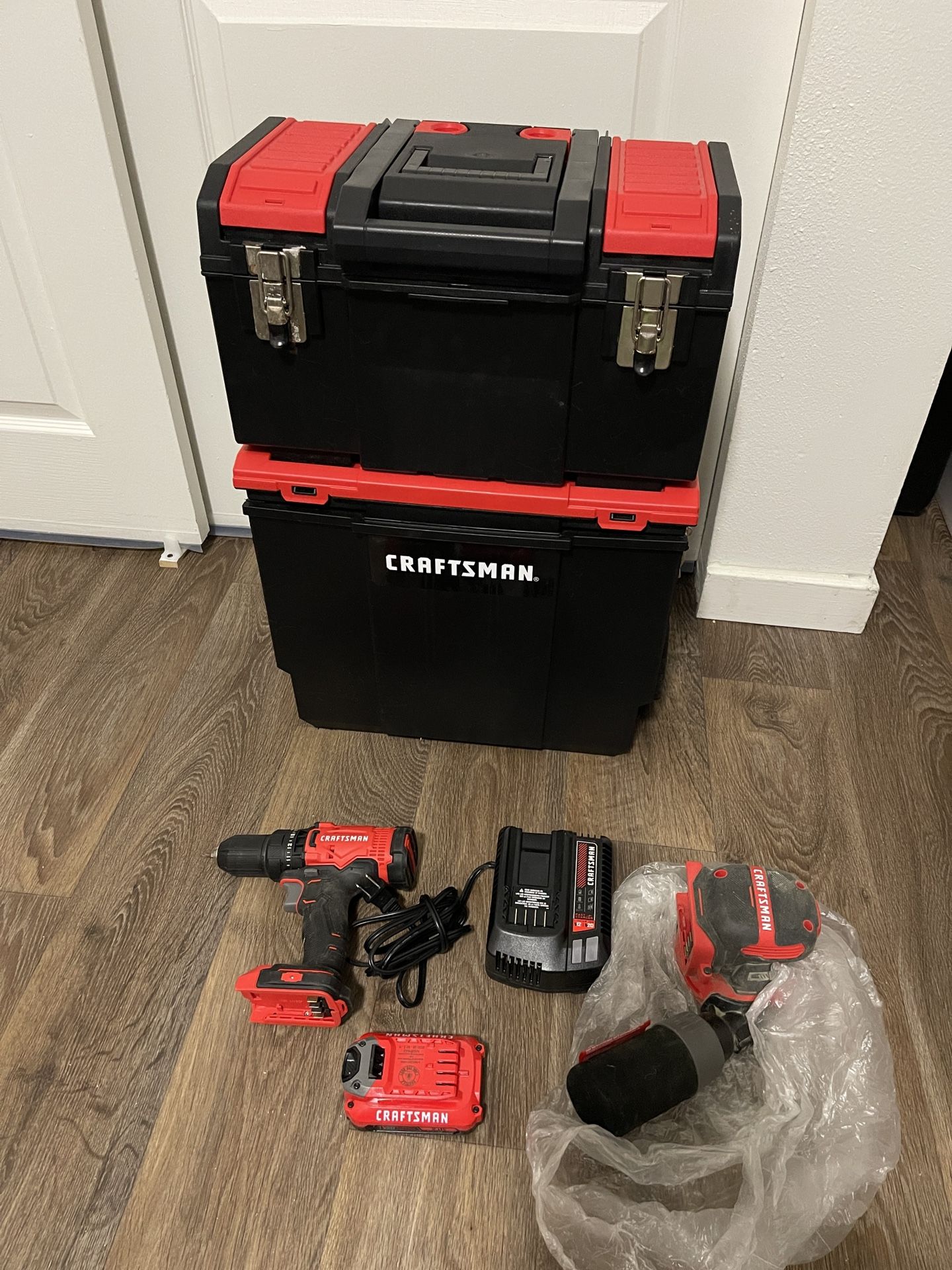 Craftsman Electric Tools, Toolbox, and Misc.