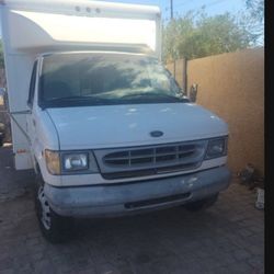 ONLY NOW 1999 Ford E 450 With Box 95 K Miles