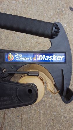 Pro Painters Taper/Masker- nice clean edges when painting