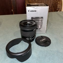Canon EF-S 10-18mm f/4.5-5.6 IS STM Lens Preowned