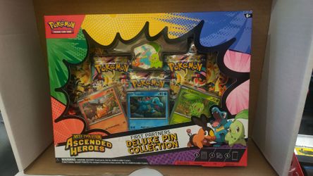 Pokemon Ascended Heroes - First Partners Deluxe Pin Collection