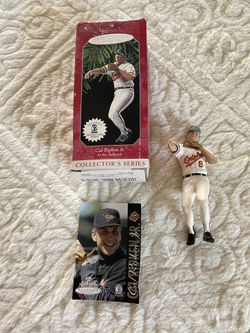 Cal Ripken Christmas Ornament and Collectors Card