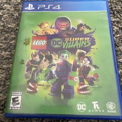 Ps4 LEGO DC super villains Video Game 