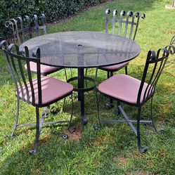 Patio Table With Chairs