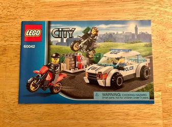 LEGO City High Speed Police Chase #60042 (Retired)
