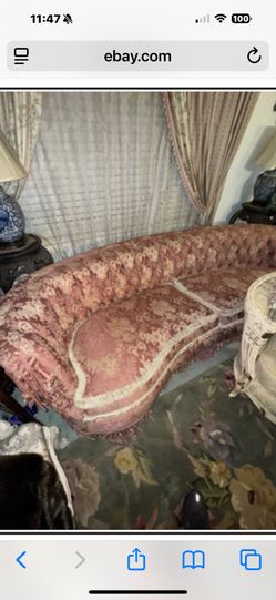 Vintage Pink Sofa