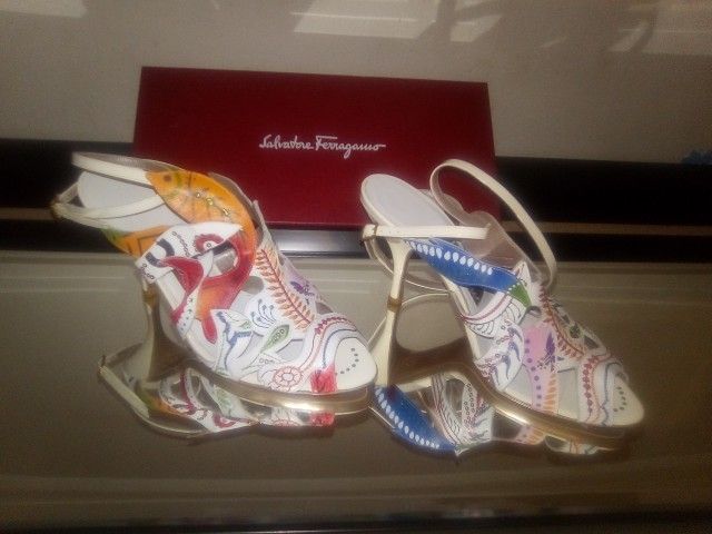 Salvatore Ferragamo high heels. make an offer