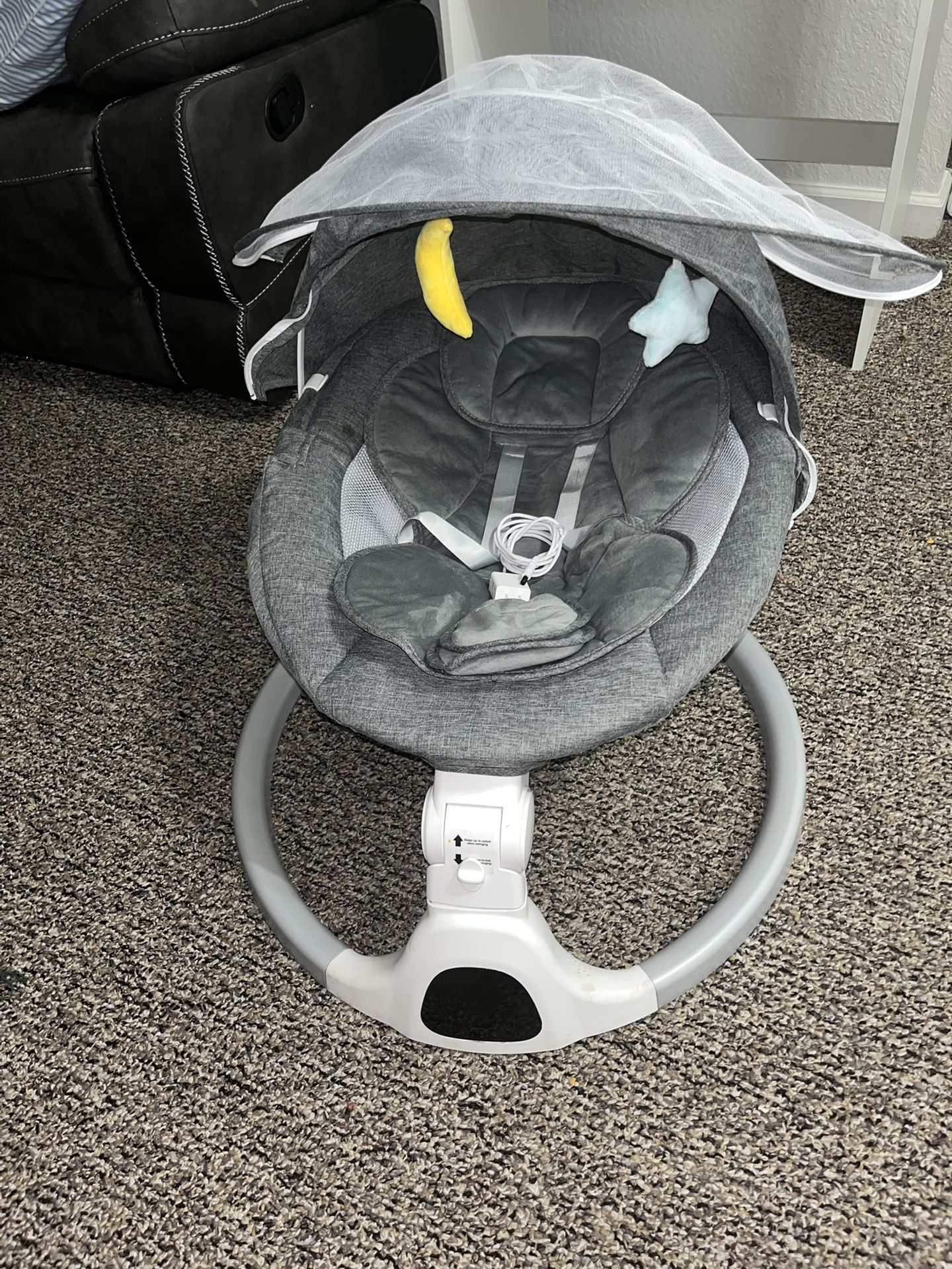 Baby Swing Remote Motion Several Speeds, Music And Net