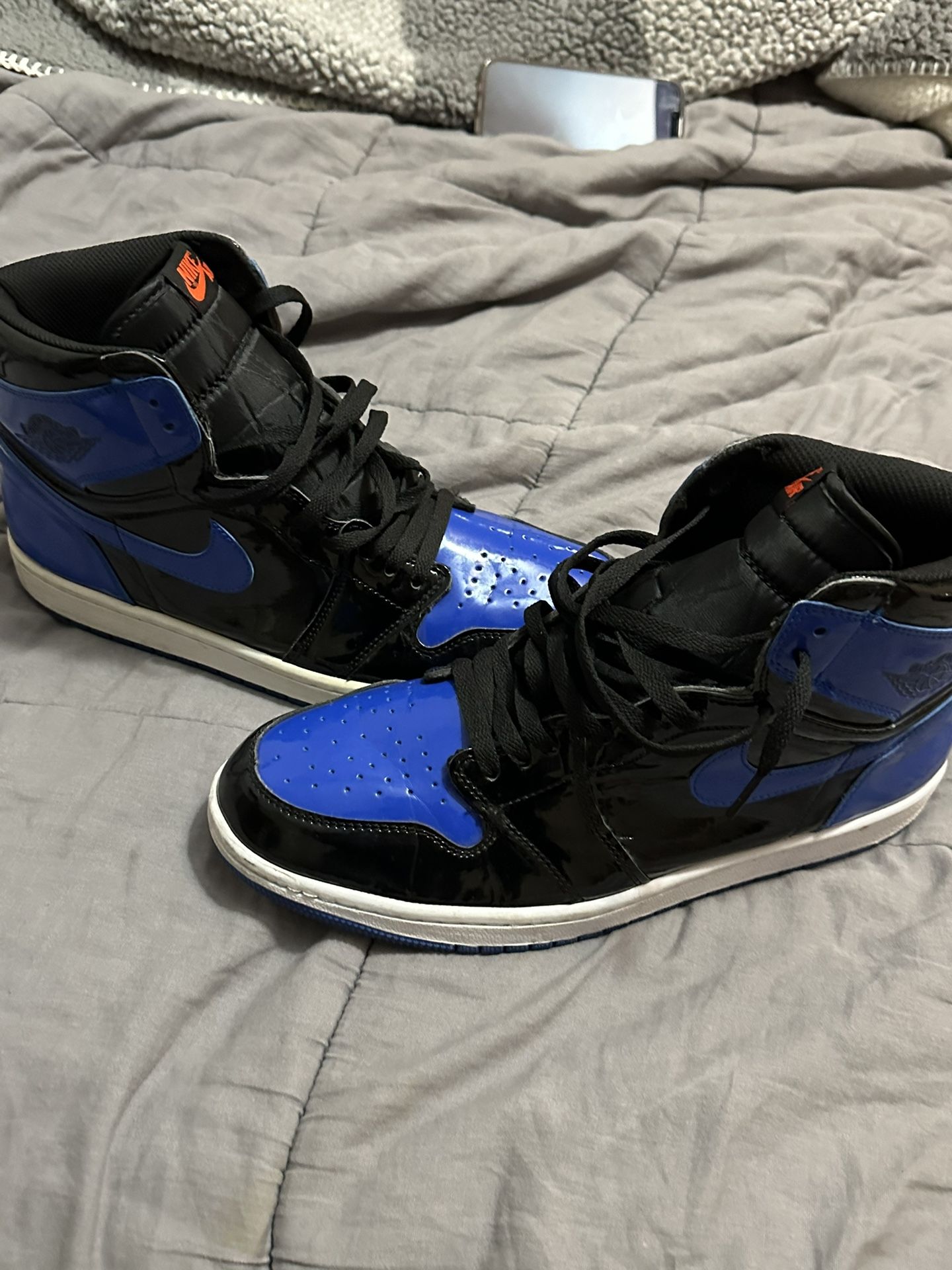 Jordan 1 Royal Blue Patent Leather