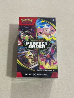 Pokemon perfect order booster bundle