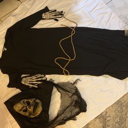 Skeleton Halloween Costume 