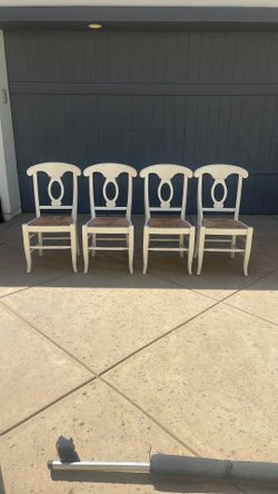 Set of 4 Pottery Barn Bistro Chairs – $400