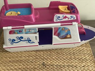 Girls toy doll boat