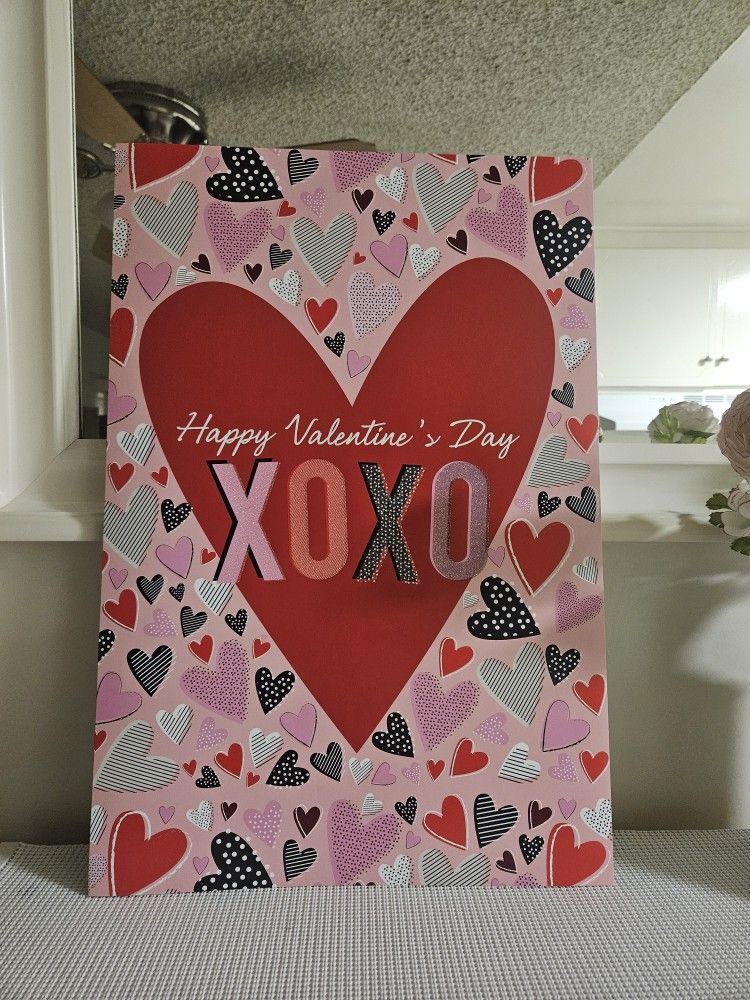 Jumbo Valentines Day Card
