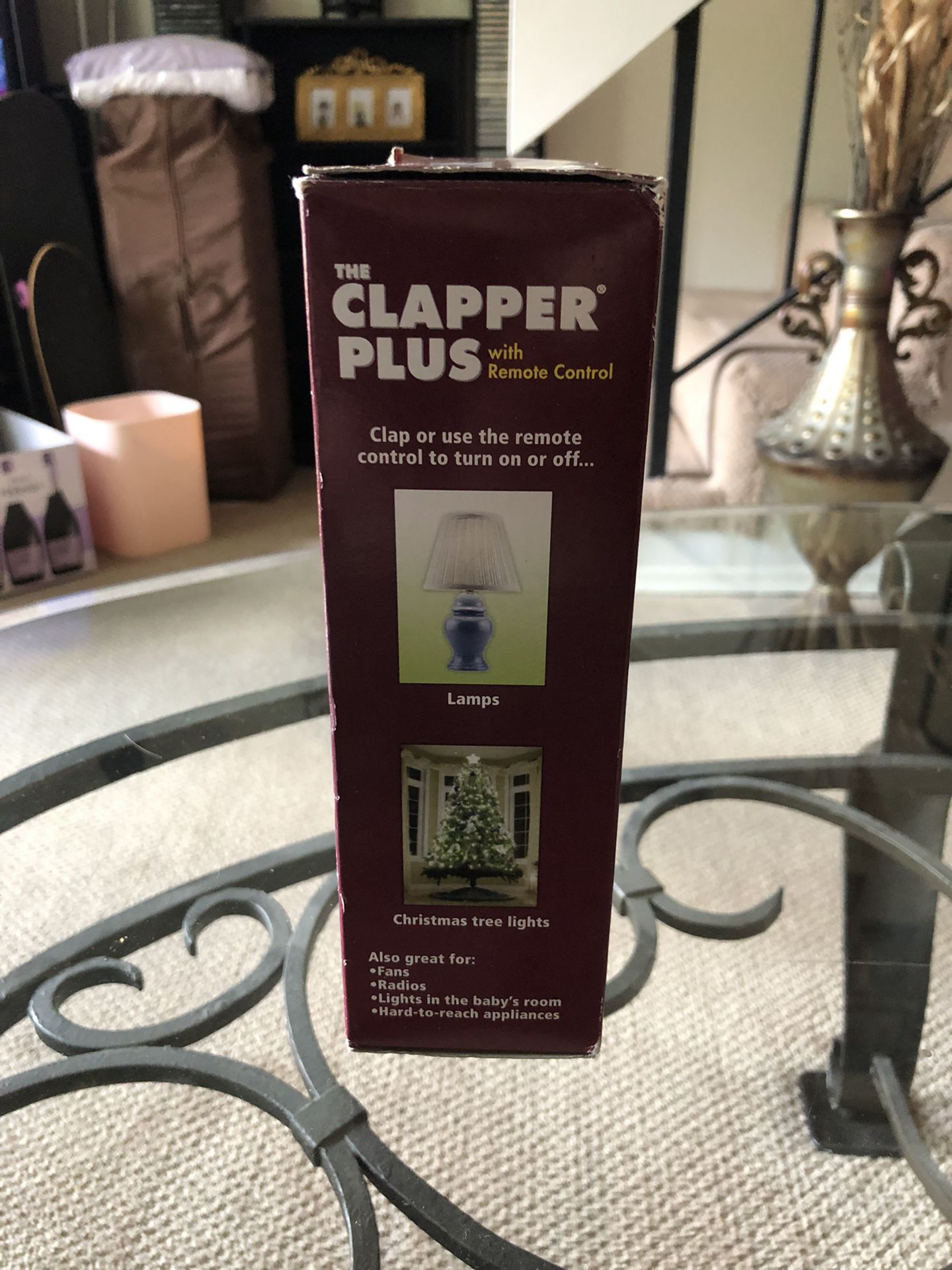 Clapper Plus Remote Control Light Clapper