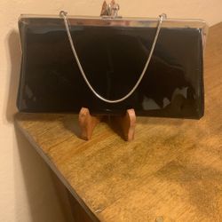 Ladies Vintage Patent Leather Purse with Handle.          Great