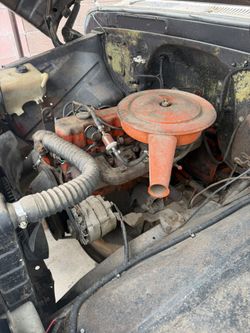 Chevy 230ci Engine With 4 Speed Munsie Tranny