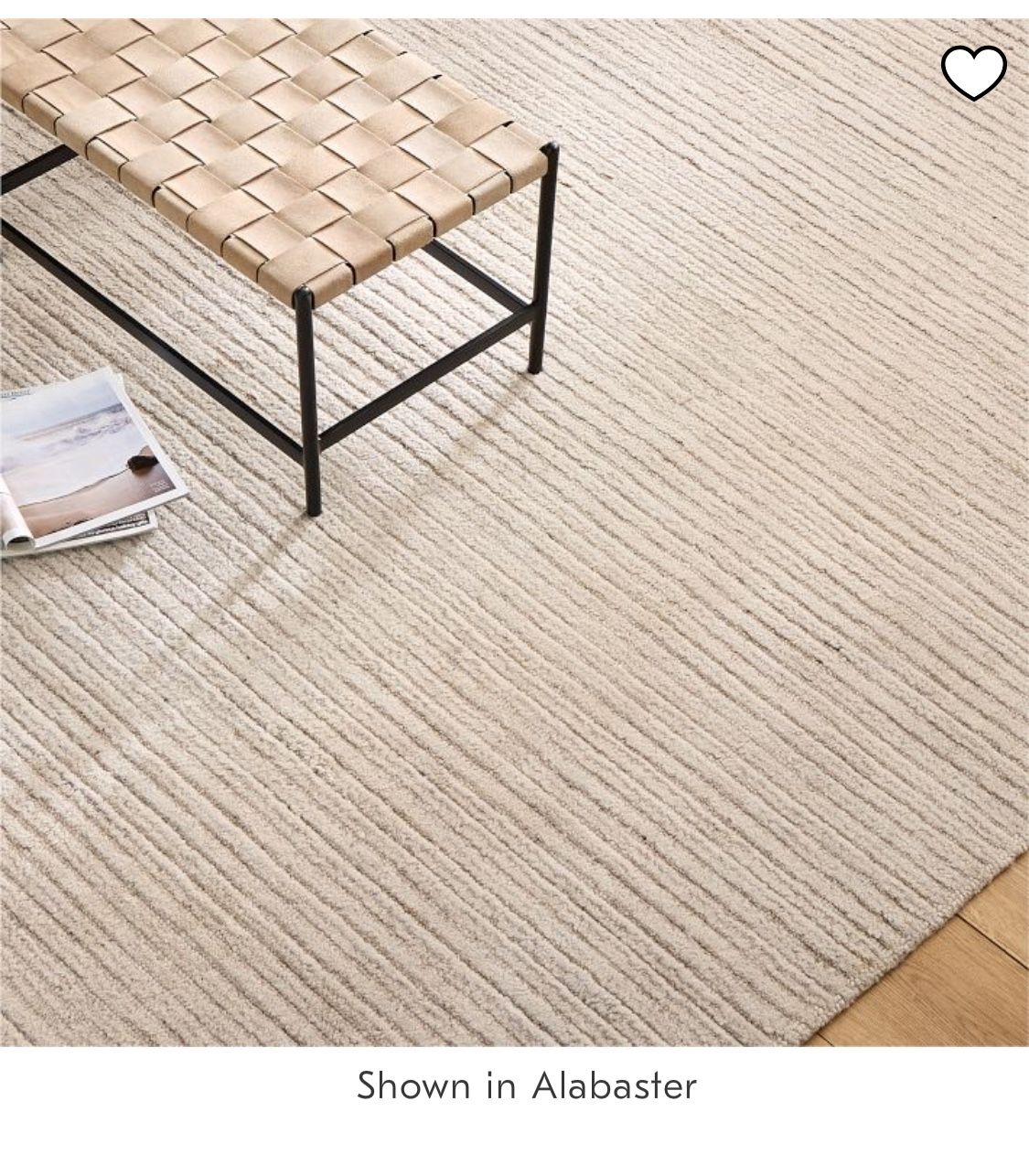 Brand New West Elm Lumini Rug With Pad