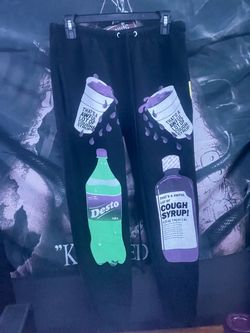 Awful lot of cough syrup po up pants