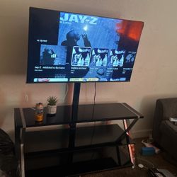 50 Inch Tv The Table And mount Is Included 