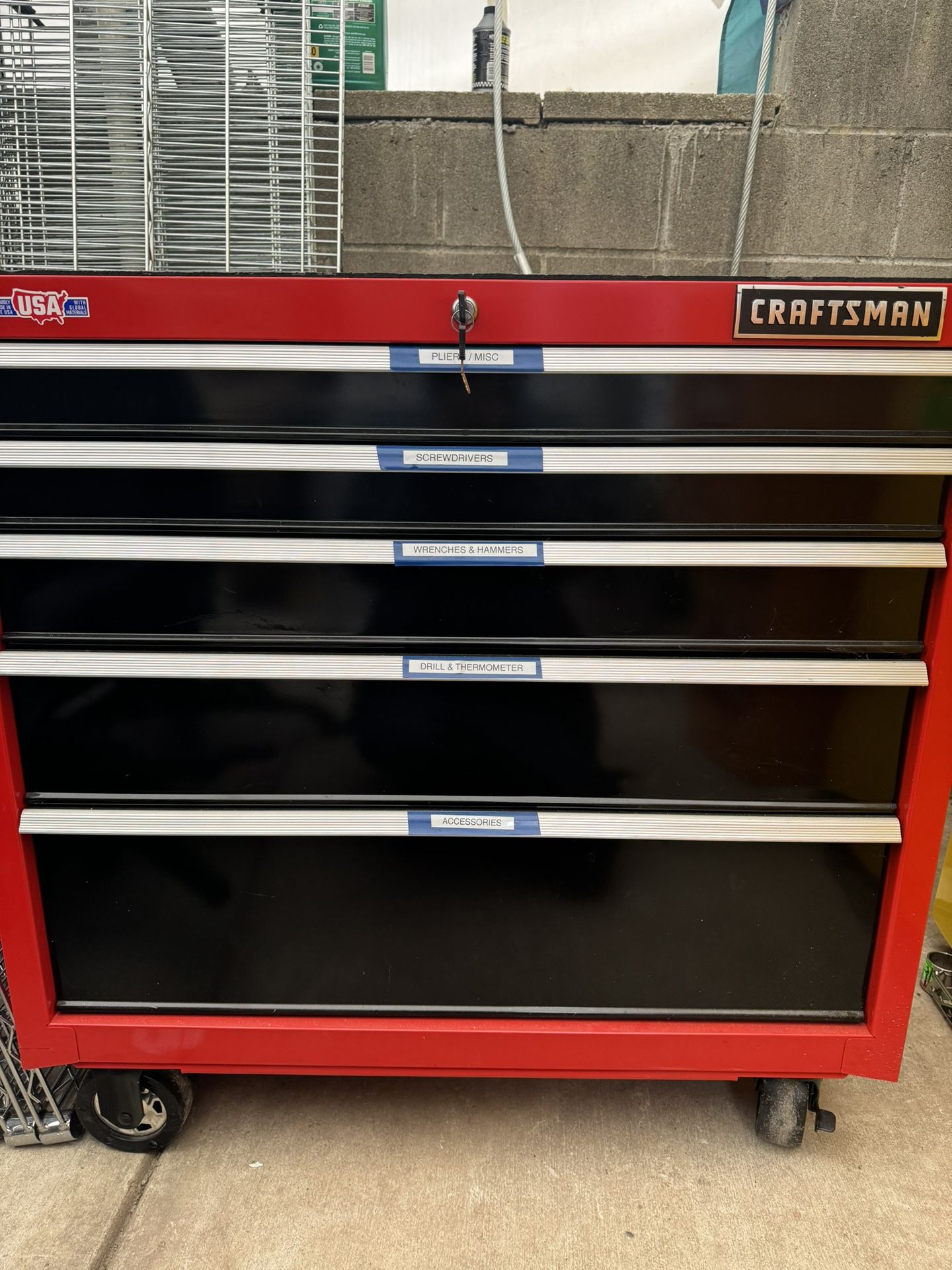Craftsman Tool Box With Wheels And Handle 