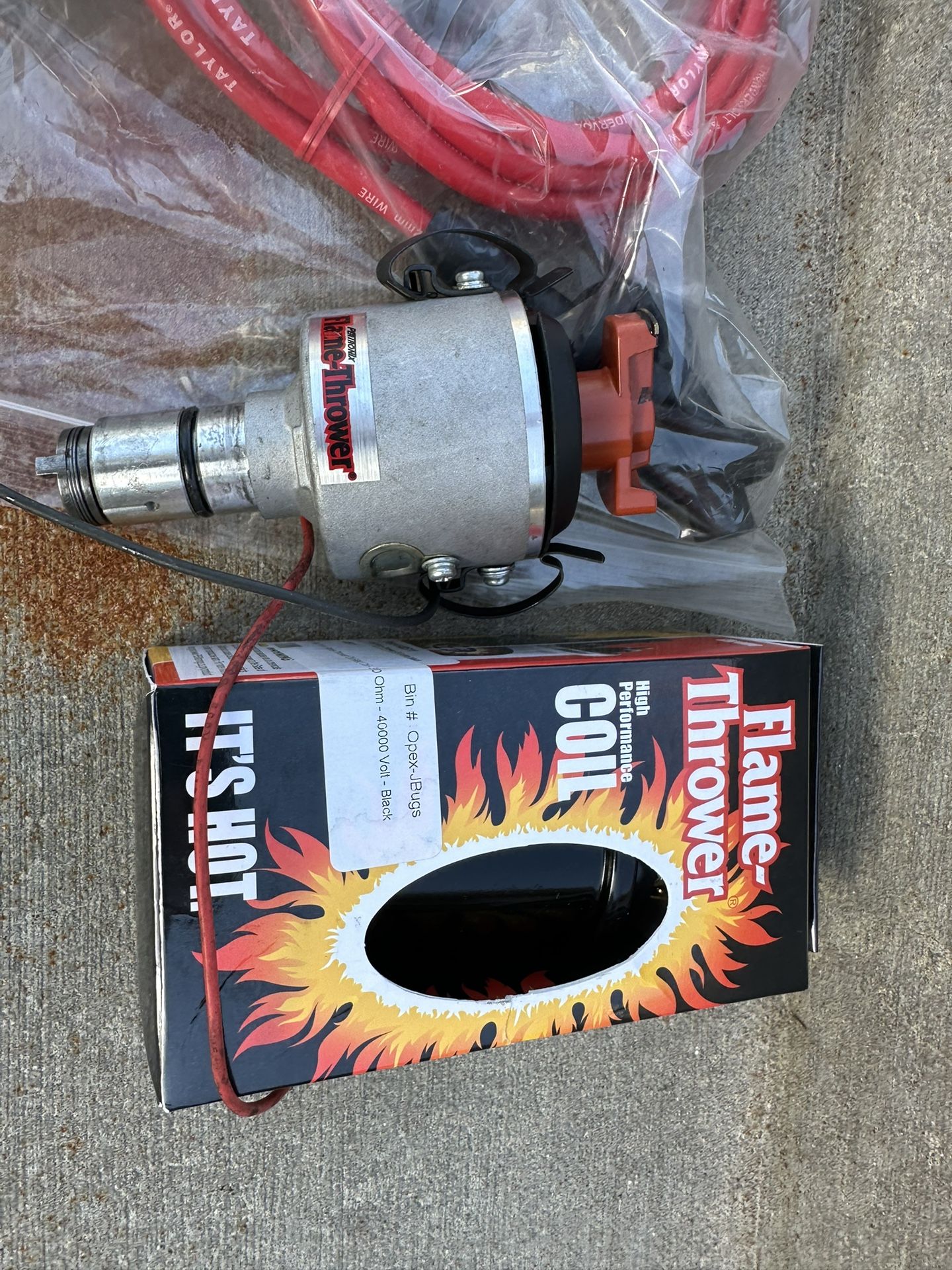 Brand New Vw Flame Thrower Distributor Kit