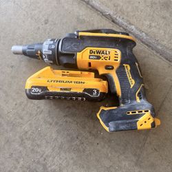 DeWalt drywall w/ battery