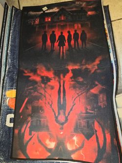 Stranger Things Graphic Area Rug