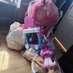 Juguetes Y Ropa Talla 7y 8 De Nina