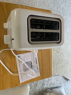 Cuisinart 2-Slice White Toaster