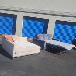 Daybed Sleeper Sofa Couch Chaise Lounge Chair Mattress - Delivery Available 