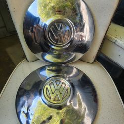 Volkswagen Original Cap 2pcs Used 10 Inches 