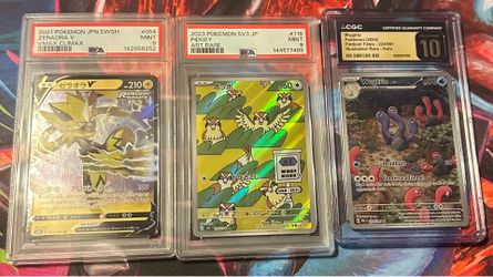 Graded Pokemon cards